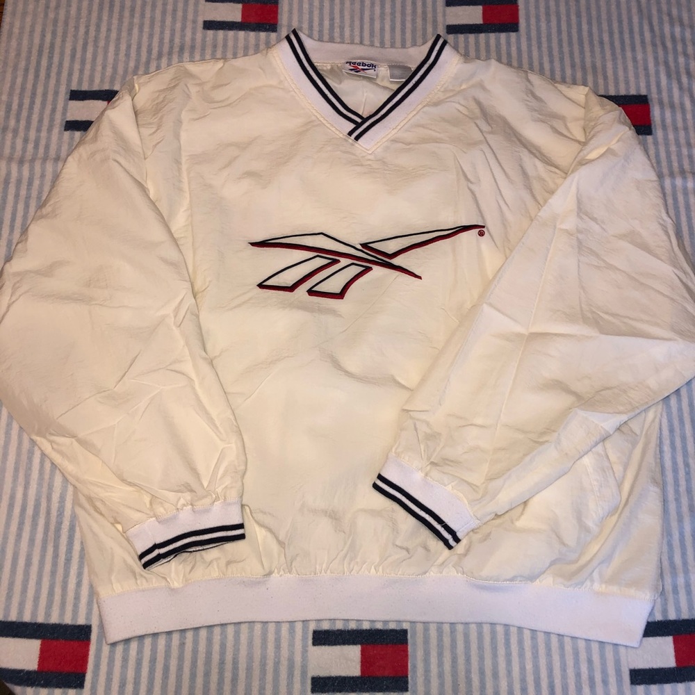 Vintage Reebok pullover windbreaker